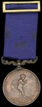 Royal Humane Society, small bronze medal (unsuccessful) (Gunner W. Malone, R.A. 31st. Aug. 1...