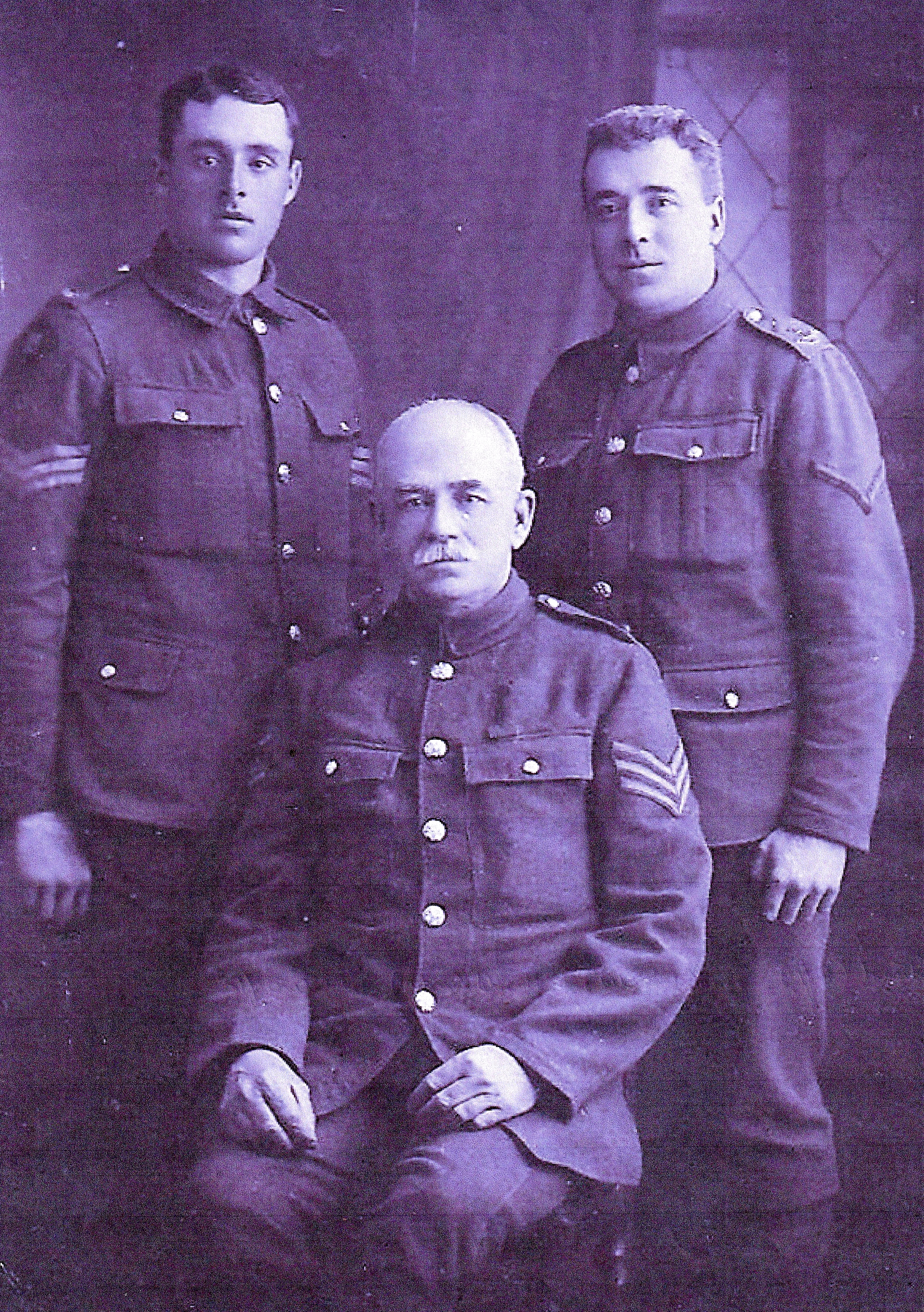 Family Group: Five: Sergeant J. Wolstencroft, Manchester Regiment 1914-15 Star (53 Sjt.... - Image 2 of 2
