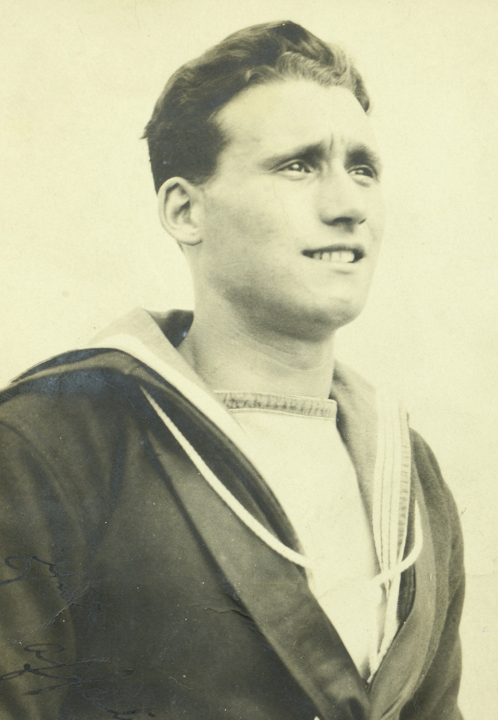 Seven: Petty Officer T. W. Moorcroft, Royal Navy, who was mentioned in despatches for Palest... - Image 2 of 3