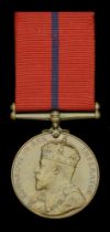 Coronation 1902, Police Ambulance Service, bronze (Thomas Ryan Esq.) lacquered, good very fi...