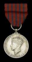 A good Second War G.M. awarded to Mr. R. E. Robinson, a Draughtsman with the Gas Light and C...