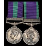 Pair: Lance-Corporal W. Hague, Manchester Regiment, later Royal Signals General Service 1...