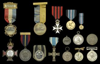 Fire Brigade Medals. A miscellaneous selection of Fire Brigade medals including a Bavarian...