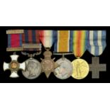 A most unusual Great War D.S.O. group of six awarded to Captain (Retired-Admiral, R.N.) T. P...