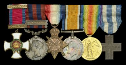 A most unusual Great War D.S.O. group of six awarded to Captain (Retired-Admiral, R.N.) T. P...