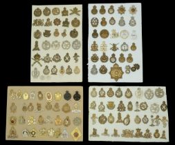 Military Cap Badges. A miscellaneous selection including, Royal Marines, Royal Marines Arti...