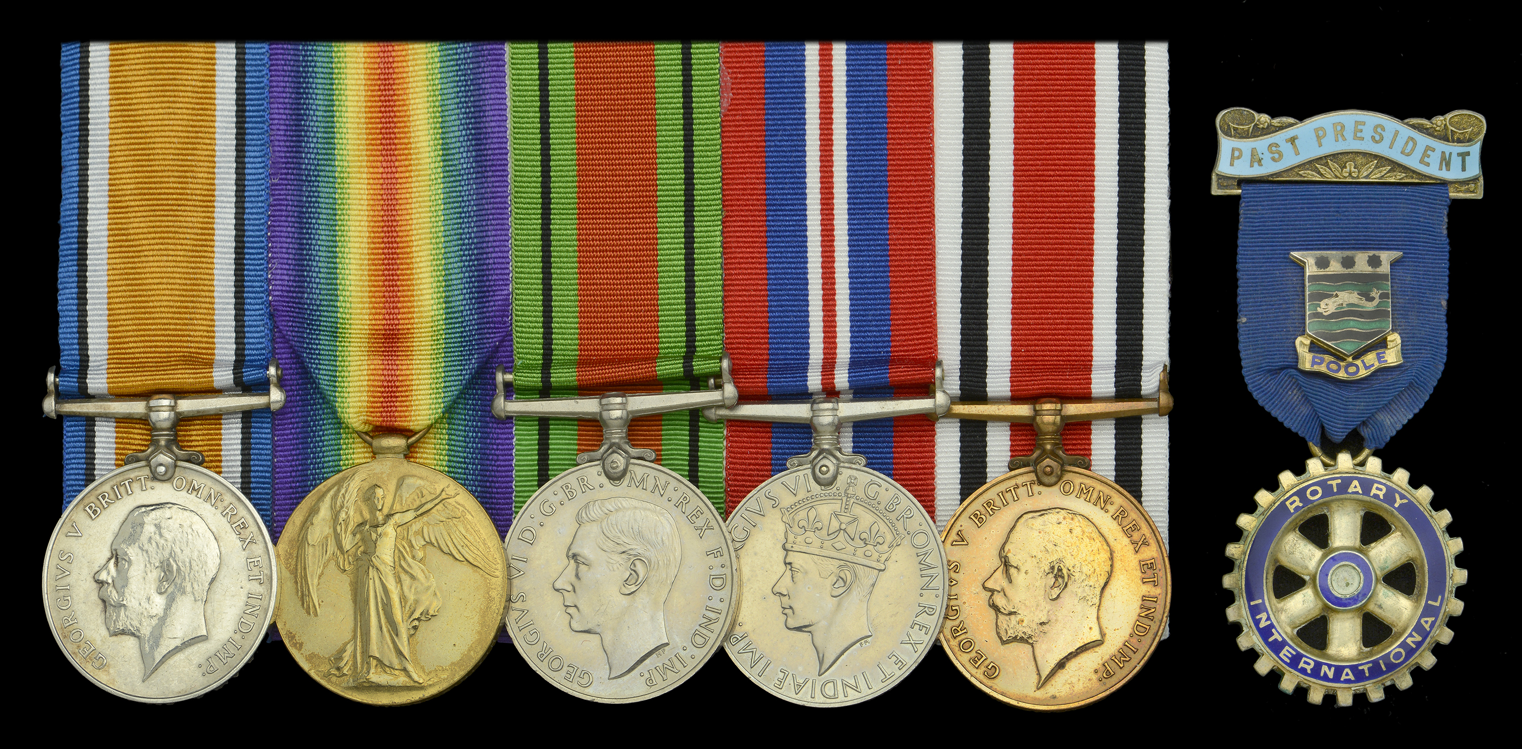 Five: Lieutenant Commander N. H. Hibbs, Royal Naval Volunteer Reserve British War and Vic...