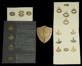 Territorial Shoulder Titles. A miscellaneous selection including, pairs TY HERTS, TRAMC CIT...