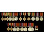 Six: G. E. Aitchison, Union Defence Force 1939-45 Star; Africa Star; Italy Star; Defence an...