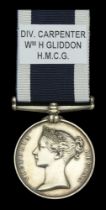 Royal Navy L.S. & G.C., V.R., narrow suspension (Wm H Gliddon Divl Carpentr H.M. Coast Gd) e...