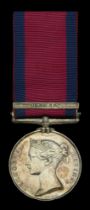 Military General Service 1793-1814, 1 clasp, Orthes (J. Simms, 6th Foot.) edge bruising, nea...