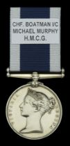 Royal Navy L.S. & G.C., V.R., narrow suspension (Michael. W. Murphy. Chf Bt Mn In Chge H.M....