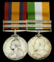 Pair: Lieutenant A. L. Hope, British South Africa Police, a defender of Mafeking who was acc...