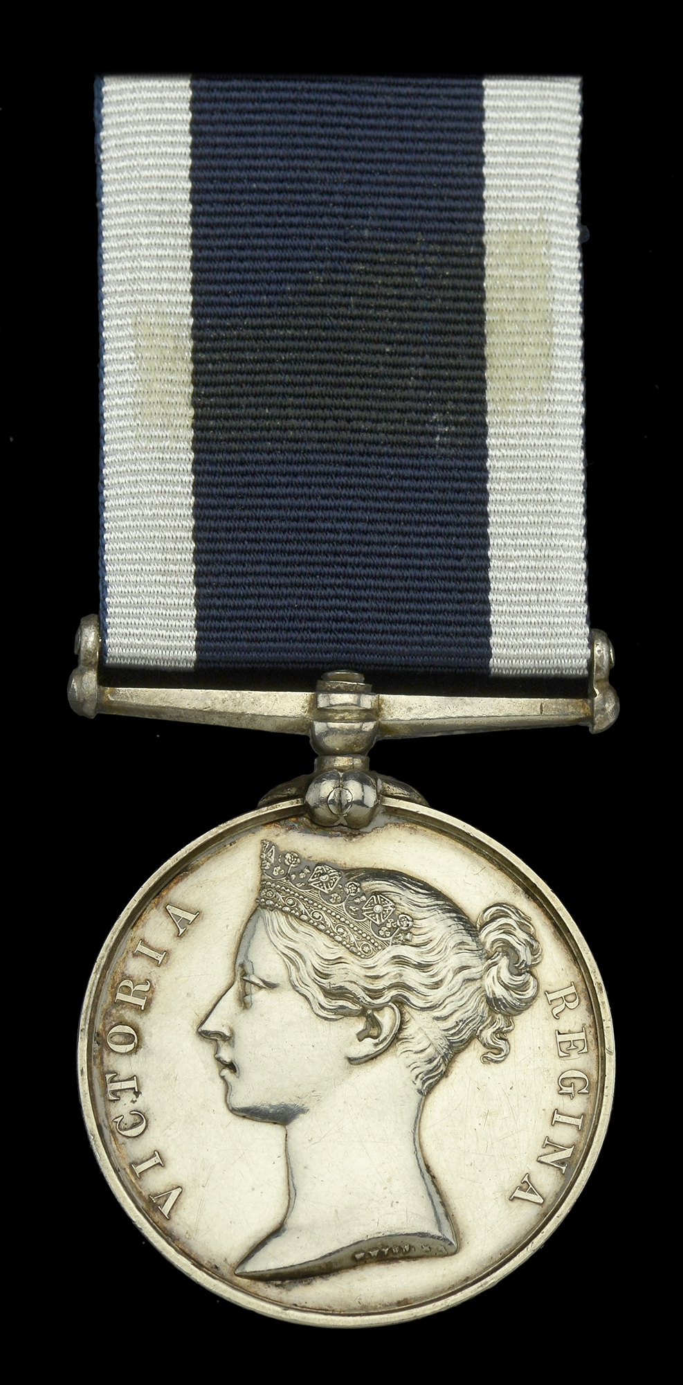 Royal Navy L.S. & G.C., V.R., narrow suspension (Leonard J. Elliott, Ch. S. B. Stewd., H.M.S...