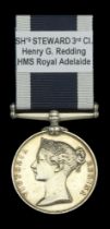 Royal Navy L.S. & G.C., V.R., narrow suspension (Henry G. Redding. Sh. Stewd. 3rd Class H.M....