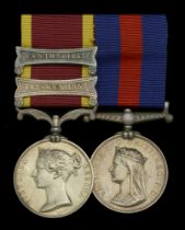 Pair: Captain A. J. W. Musgrave, Royal Navy, who was specially mentioned and p[romoted for h...