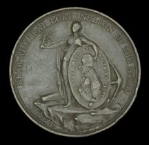 Alexander Davison's Medal for The Nile 1798, bronze, unmounted, edge bruising, high relief p...