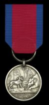 Honourable East India Company Medal for Burma 1824-26, silver, fitted with a steel clip and...