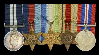A Second War anti-U-Boat operations D.S.M. group of five awarded to Able Seaman T. Farrell,...