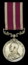 Army Meritorious Service Medal, G.V.R., 1st issue (ME-264 Far. Sjt. G. Gilbert, 2/S.A. Eng....