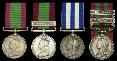 Renamed and Defective Medals (4): Afghanistan 1878-80 (2), no clasp, naming erased; 1 clasp,...