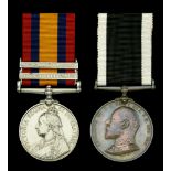 Pair: Orderly R. Boffey, Abram Colliery Division, St John Ambulance Brigade Queen's South...