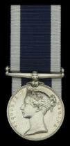 Royal Navy L.S. & G.C., V.R., narrow suspension (John Rowland Bos. Mate. H.M.S. Diamond) eng...