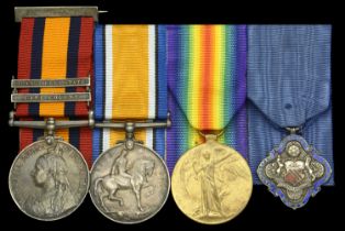 Four: Private T. Green, Manchester Regiment, late Manchester Company, Volunteer Medical Staf...