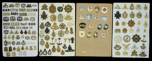 South African Military Cap Badges. A miscellaneous selection including, King Alfred's Guard...