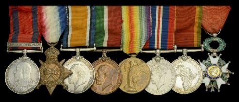 Eight: Lieutenant-Commander G. H. Pierce, Royal Naval Volunteer Reserve, Royal Naval Reserve...
