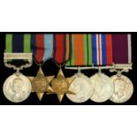 Six: Lieutenant (Quartermaster) W. J. Welch, Manchester Regiment India General Service 19...