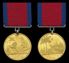 Honourable East India Company Medal for Burma 1824-26, gold, fitted with original steel clip...