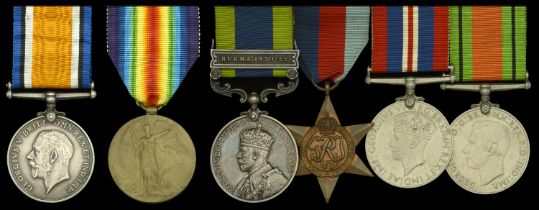 Family Group: Pair: Private J. Beddows, Manchester Regiment British War and Victory Meda...