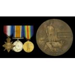 Three: Able Seaman J. Hepple, Drake Battalion, R.N.D., who was killed in action on the first...