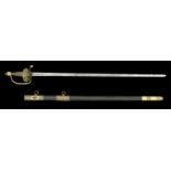 Sword. A scarce Honourable Artillery Company Non Commissioned Officer's sword, pre. 1855,...