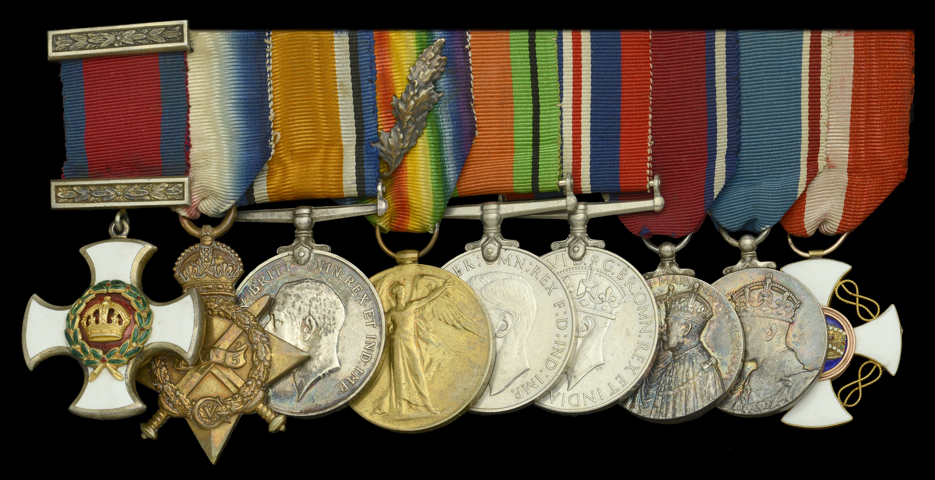 A Great War D.S.O. group of nine awarded to Brigadier K. F. Dunsterville, Royal Garrison...