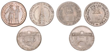 GLOUCESTERSHIRE, Brimscombe Port, Thames & Severn Canal Co, Halfpence, 1795 (2), 9.94g/6h (D...