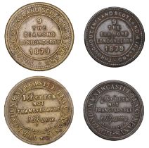 Miscellaneous Tokens and Checks, Co LONDONDERRY, Londonderry, London & Newcastle Tea Co, 187...