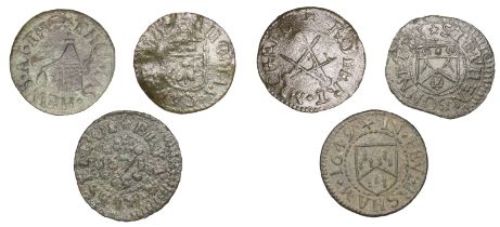 17th Century Tokens, KENT, Erith, Bryan Russell, Farthing, 1671, 1.13g/6h (N â€“; BW. 255), Fa...