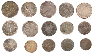 17th Century Tokens, KENT, Canterbury, Tho. Enfield, Halfpenny, 1666, 2.12g/3h (N 2433; BW....