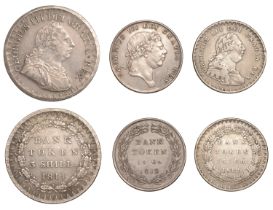 BANK OF ENGLAND, George III, Three Shillings, 1811, 14.33g/12h (ESC 2065; S 3769); Eighteen...
