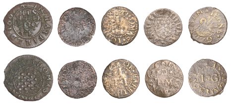 17th Century Tokens, BERKSHIRE, Windsor, John Randall, Farthing, 1655, 0.84g/6h (N 254; D 17...