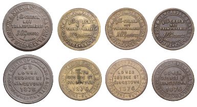 Miscellaneous Tokens and Checks, Co DUBLIN, Kingstown [DÃºn Laoghaire], London & Newcastle Te...