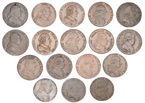 SHROPSHIRE, Willey and Snedshill, John Wilkinson, imitation Halfpence (13), 1787, 10.38g/6h...