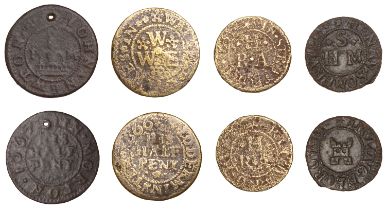 17th Century Tokens, LEICESTERSHIRE, Loughborough, Henry Somervile, Farthing, 0.92g/12h (N â€“...
