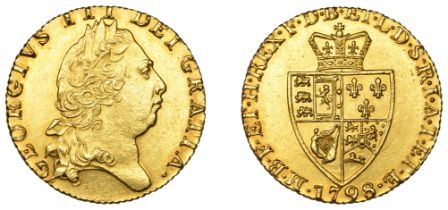 George III (1760-1820), Pre-1816 issues, Guinea, 1798, fifth bust (EGC 732; S 3729). Lightly...