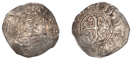 Stephen (1135-1154), Penny, Cross Moline type [BMC I], Carlisle, Hudard, vdard : o[â€“â€“]ard :,...