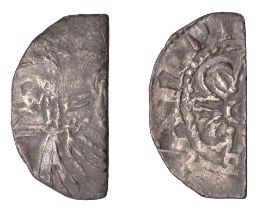 Henry I (1100-1135), Cut Halfpenny, Quatrefoil with Piles type [BMC VII], London, Ã†lfwine, a...