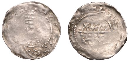 Henry I (1100-1135), Penny, Quadrilateral on Cross Fleury type [BMC XV], Norwich (?), Eadsta...