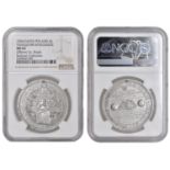 POLAND, Centenary of the Kosciuszko Uprising, 1894, a white metal medal, unsigned, small bus...